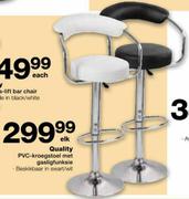 Quality PVC-Kroegstoel Met Gasligfunksie-Elk