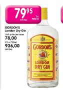 Gordon's London Dry Gin-Unit Price Per Case
