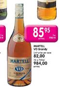 Martel Vo Brandy-Unit Price Per Case