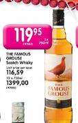 The Famous Grouse Scotch Whisky-Unit Price Per Case