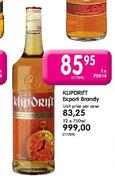 Klipdrift Export Brandy-12 x 750ml