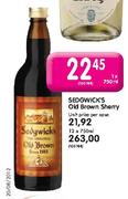Sedgwick Old Brown Sherry-1 x 750ml