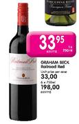 Graham Beck Railroad Red-1 x 750ml