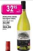 Porcupine Ridge Sauvignon Blanc-1 x 750ml