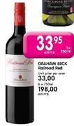 Graham Beck Railroad Red-6 x 750ml