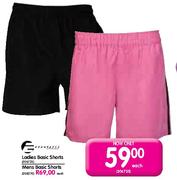 Ladies Basic Shorts-Each