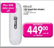 Cell USB Speed Stick Modem 