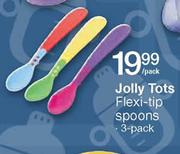 Jolly Tots Flexi Tip Spoons-3 Pack 
