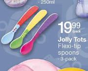 Jolly Tots Flexi-Tip Spoons-3 Pack