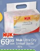 Nuk Ultra Dry Breast Pads-80's