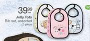 Jolly Tots Bib Set Assorted-2 Piece Per Set