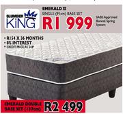 Slumber King Emerald 11 Single(91cm) Base Set