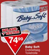 Baby Soft Dubbellaag Toiletrolle-18's