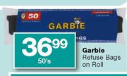 Garbie Refuse Bags On Roll-50's