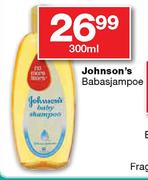 Johnson's Babasjampoe-300ml