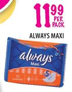 Always Maxi-Per Pack