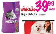Whiskas Nuggets-1kg