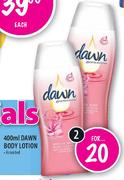 Dawn Body Lotion-2 x 400ml