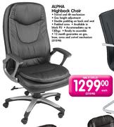 Alpha Highback Chair-Each