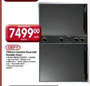 Defy 750mm Gemini Gourmet Double Oven-Each