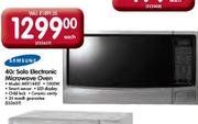 Samsung Solo Electronic Microwave Oven-40Ltr Each