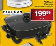 Platinum Kleefvrye Elektriese Braaipan-Elk