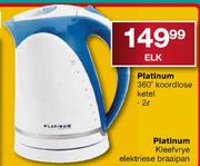 Platinum 360 Degree Koordlose Ketel-2L Elk