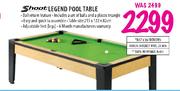 Shoot Legend Pool Table