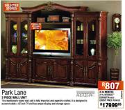 Park Lane 3 Piece Wall Unit   