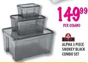 Big Jim Alpha 3 Piece Smokey Black Combo Set