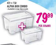 Alpha Box Combo 47l + 13l 