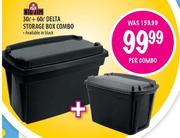 Big Jim 30l + 60l Delta Storage Box Combo