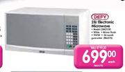 Defy Electronic Microwave - 28 Ltr Each