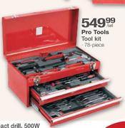 Pro Tools Tool Kit-78 pcs Per Set