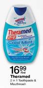 Theramed 2 in 1 Toothpaste & Mouthwash-75ml