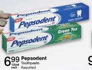 Pepsodent Toothpaste-100ml Each