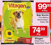 Vitagen Dog Food Assorted, Each-8kg