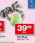Pet Shop Bal Met Tou-elk