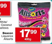 Beacon Liquorice Allsorts-400gm
