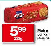 Moir's Lemon Creams-200gm