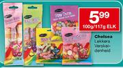 Chelsea Lekkers-100gm/117gm Elk