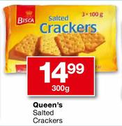 Queen's Salted Crackers-300gm