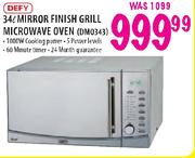 Defy Mirror Finish Grill Microwave Oven(DM0343)-34L 