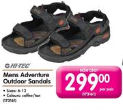 Hi-Tec Mens Adventure Outdoor Sandals