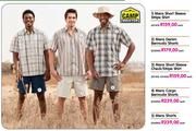 Camp Master Mens Cargo Bermuda Shorts