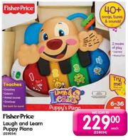 Fisher price laugh and learn puppy piano outlet
