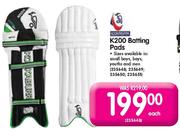 K200 Batting Pads-Each