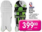 K500 Batting Pads-Each