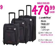 Paklite 46cm Trolley Case-each