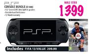 PSP Console Bundle (E1000) Includes Fifa 13